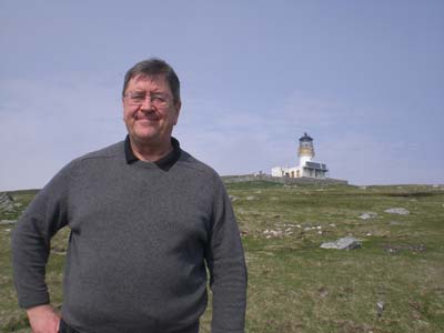 Keith McCloskey on Eilean Mor April 2014