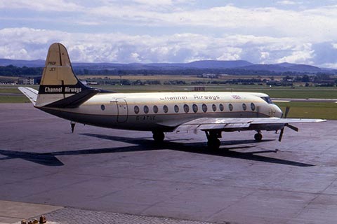 Channel Airways Plane