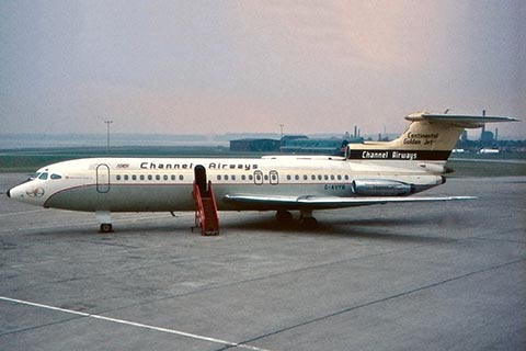 Channel Airways Plane
